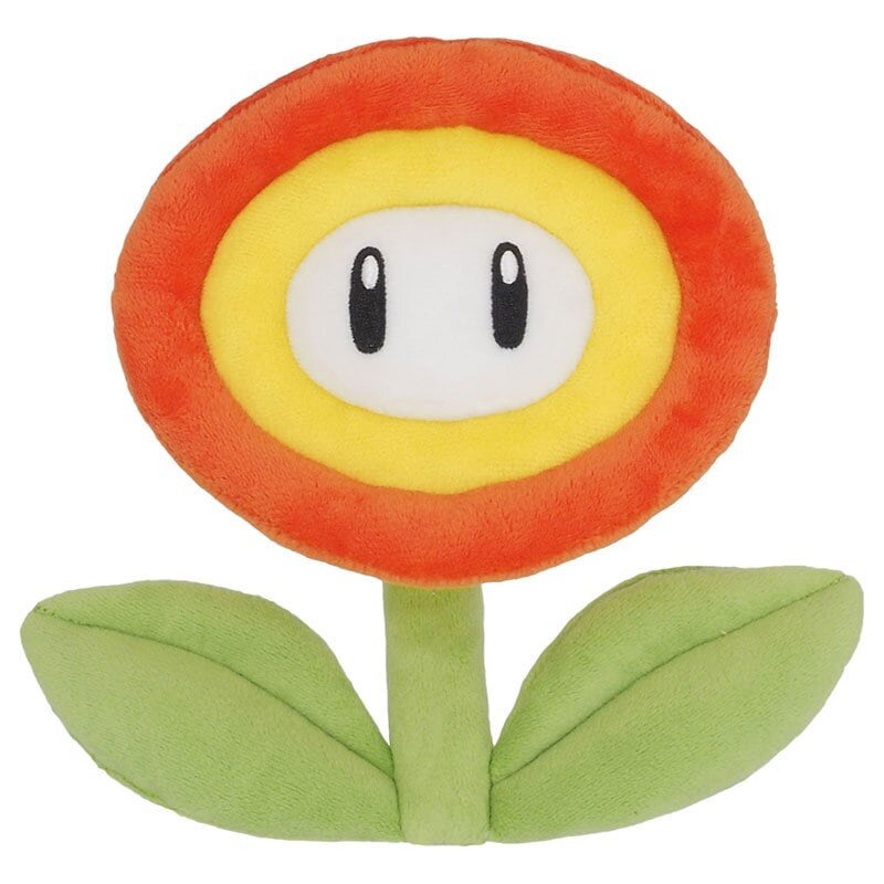 Super Mario Bros - Gosedjur Fire Flower 18 cm