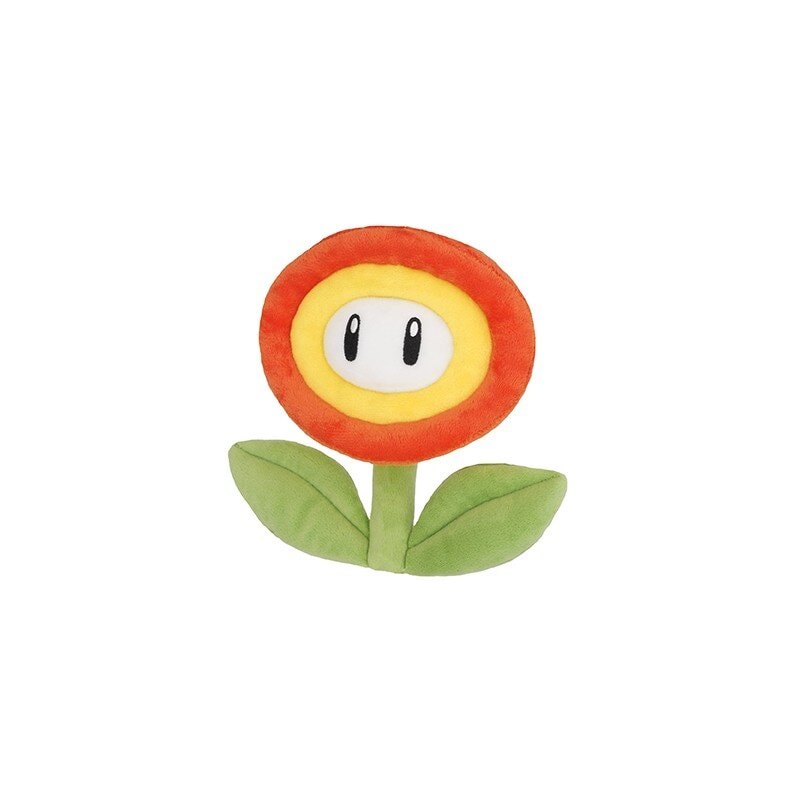 Super Mario Bros - Gosedjur Fire Flower 18 cm