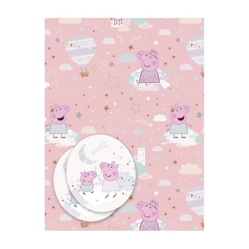 Peppa Pig Presentpapper rosa