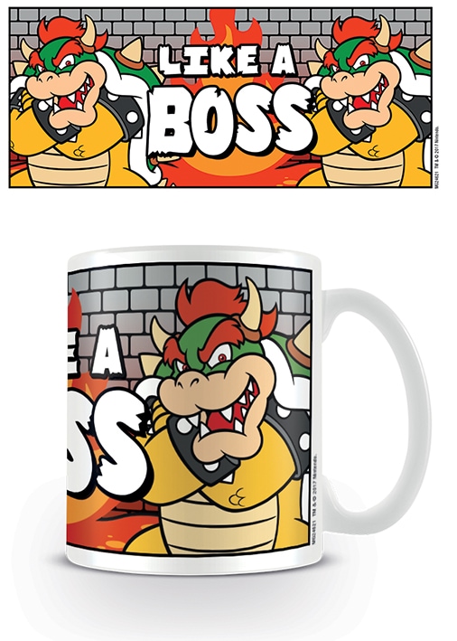 Super Mario - Porslinsmugg Like A Boss