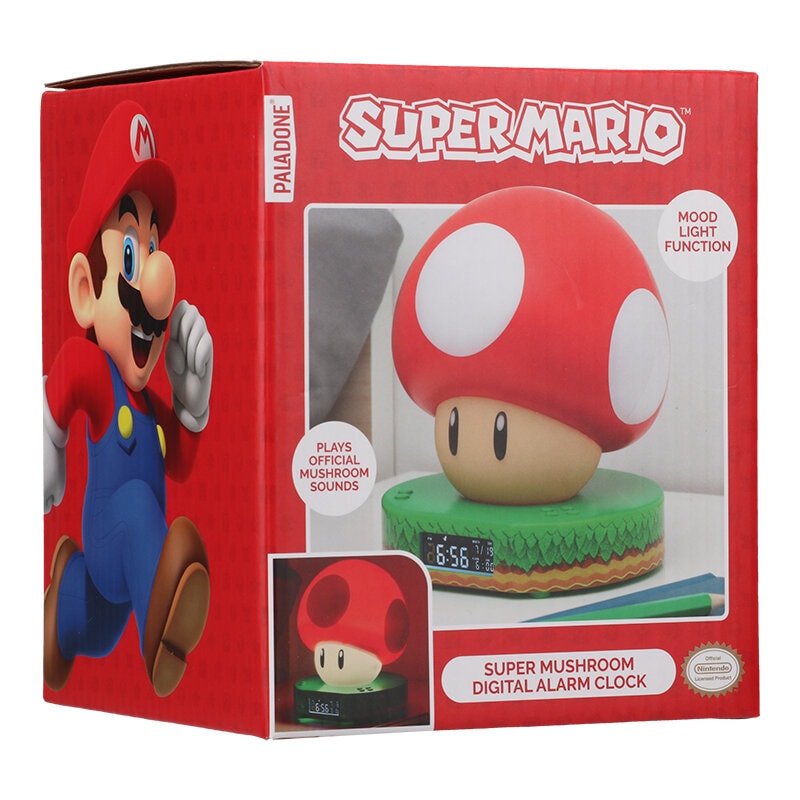 Super Mario Bros - Väckarklocka Super Mushroom