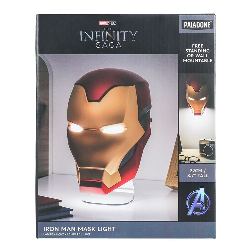 Iron Man LED Lampa - Mask