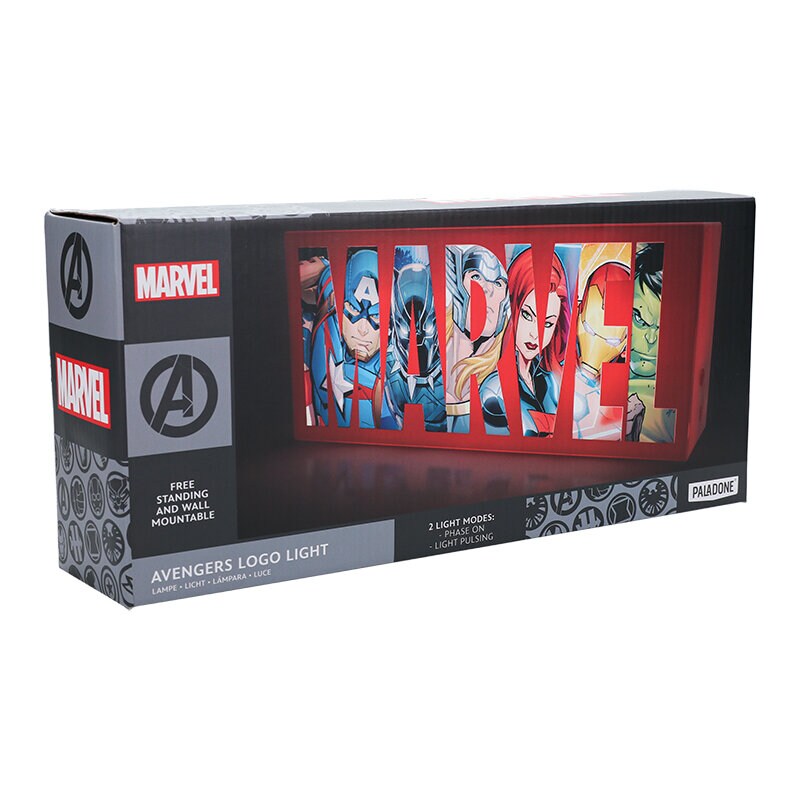 Marvel Avengers - Lampa med Logo