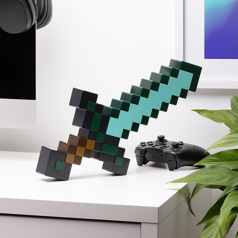 Minecraft - Lampa Diamond Sword 40 cm