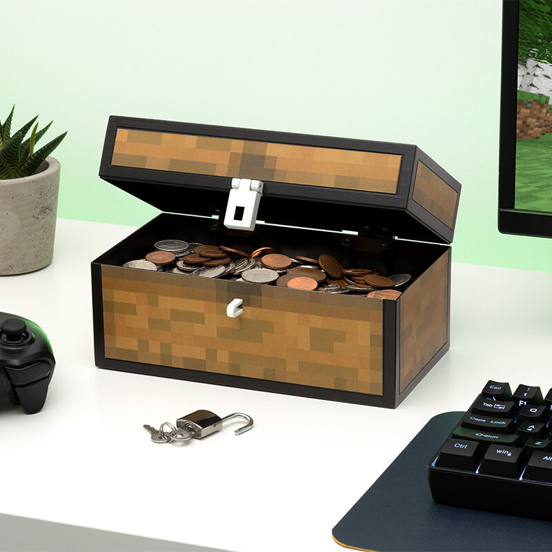 Minecraft Sparbössa Kista 3D