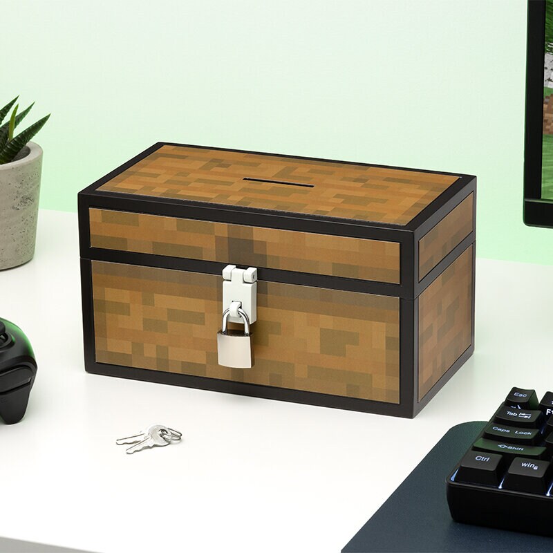 Minecraft Sparbössa Kista 3D