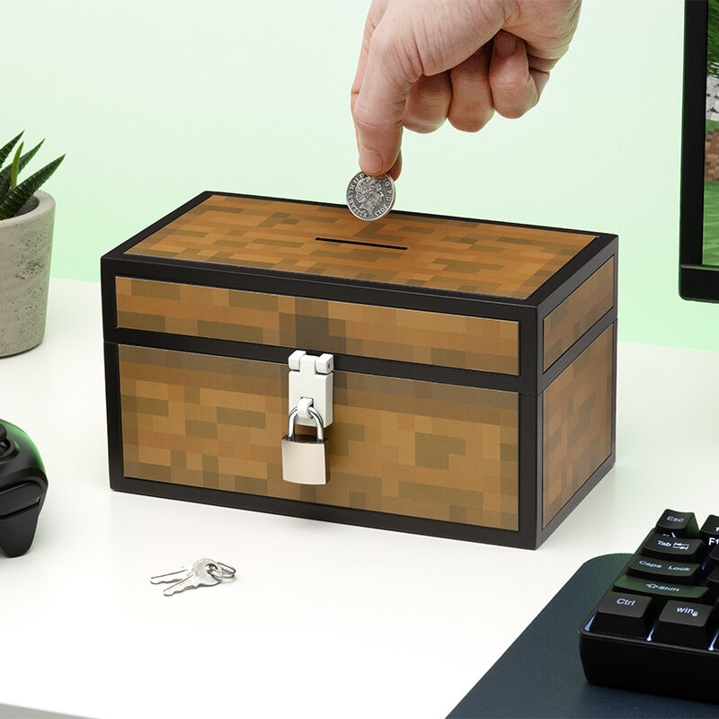 Minecraft Sparbössa Kista 3D