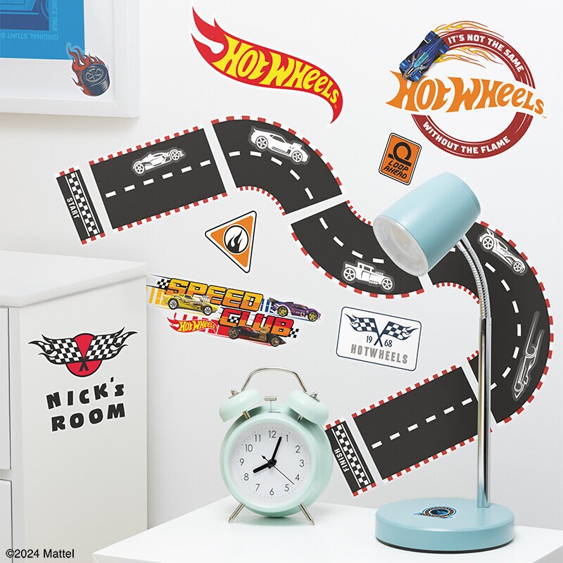 Hot Wheels Väggdekorationer 143 delar