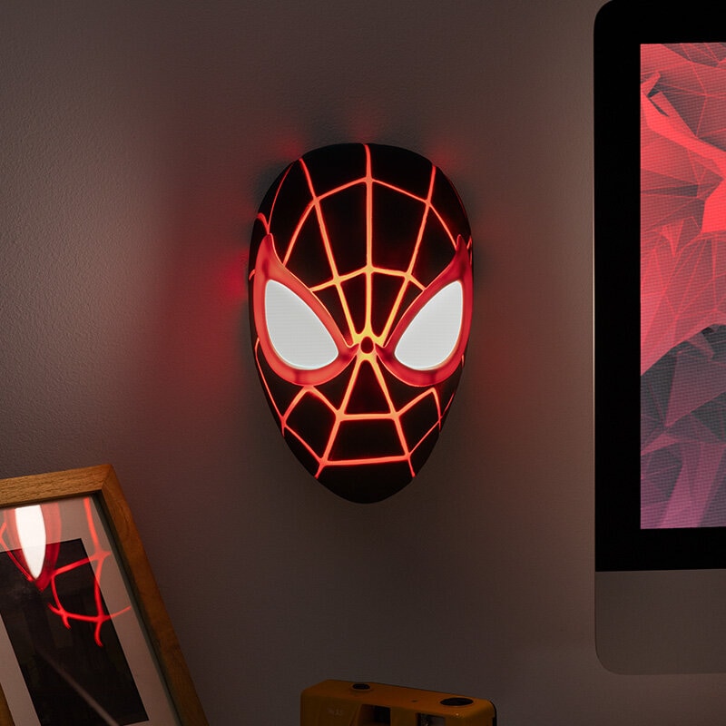 Miles Morales Mask Lampa