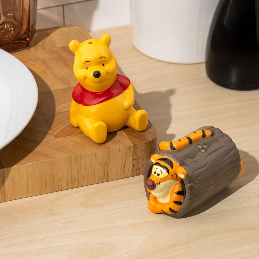 Nalle Puh Salt och Pepparströare 2-pack