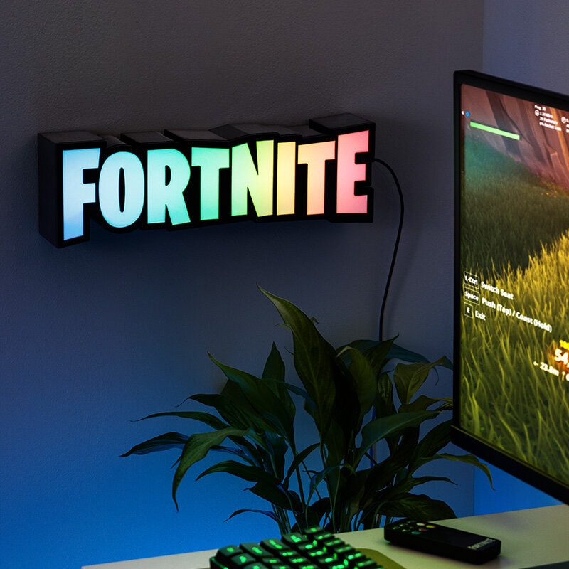 Fortnite Logo Lampa