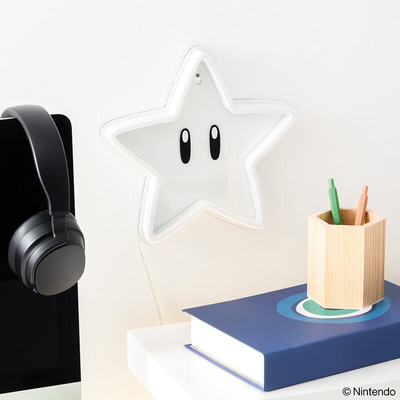 Super Mario - LED-Vägglampa Superstar