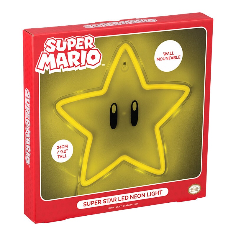 Super Mario - LED-Vägglampa Superstar