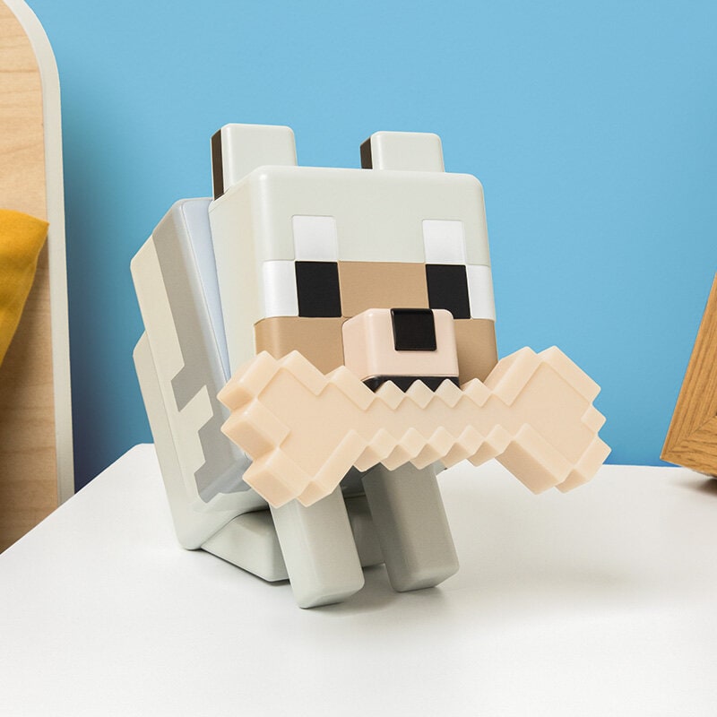 Minecraft - Wolf GloBuddies Lampa