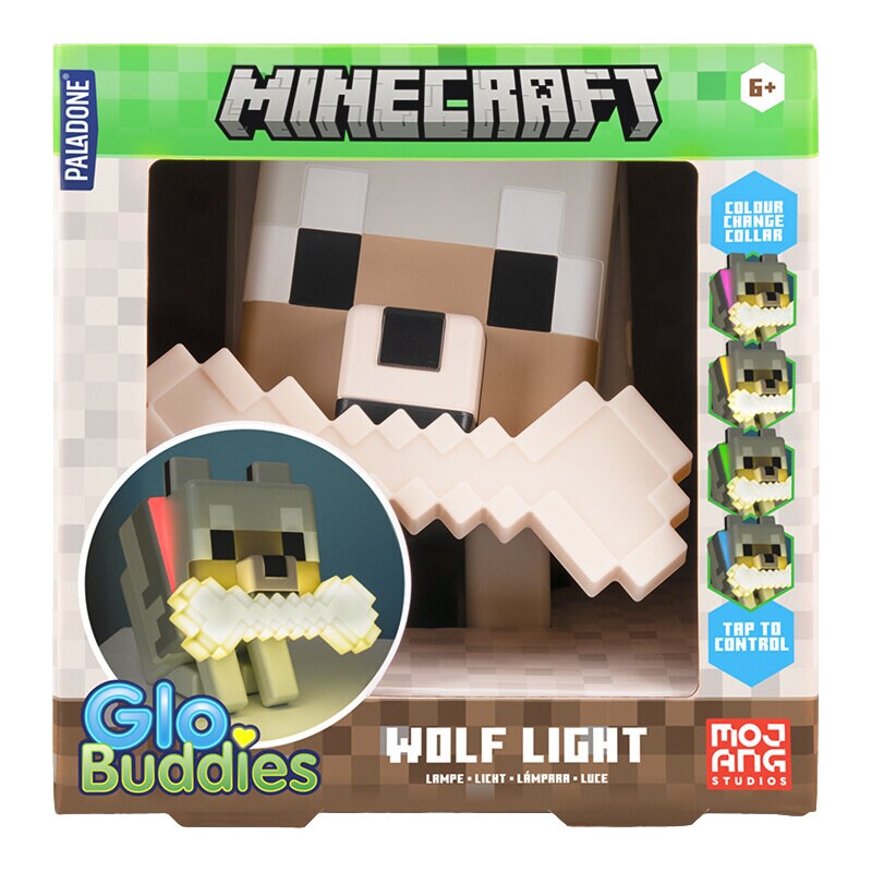 Minecraft - Wolf GloBuddies Lampa