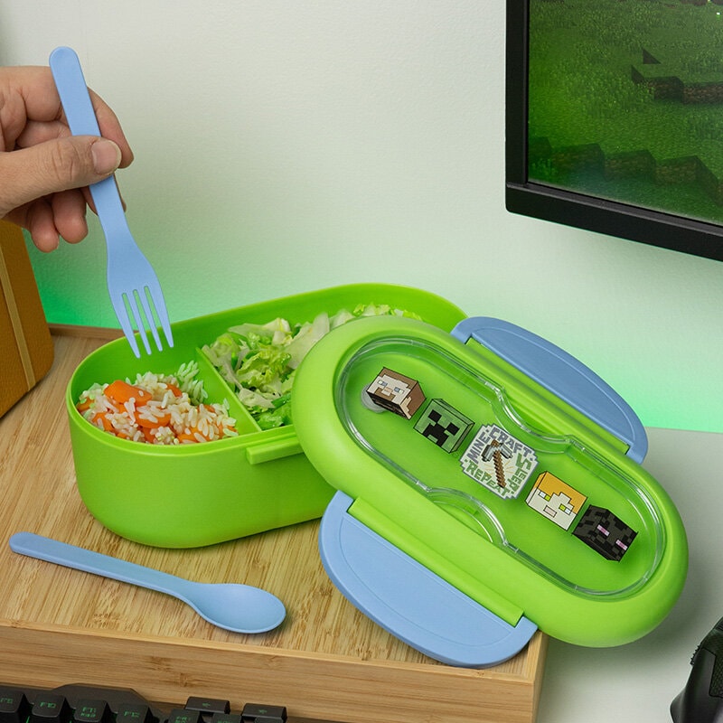 Minecraft - Bento Box med Bestick