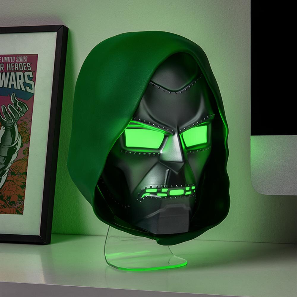 Dr Doom Mask Lampa