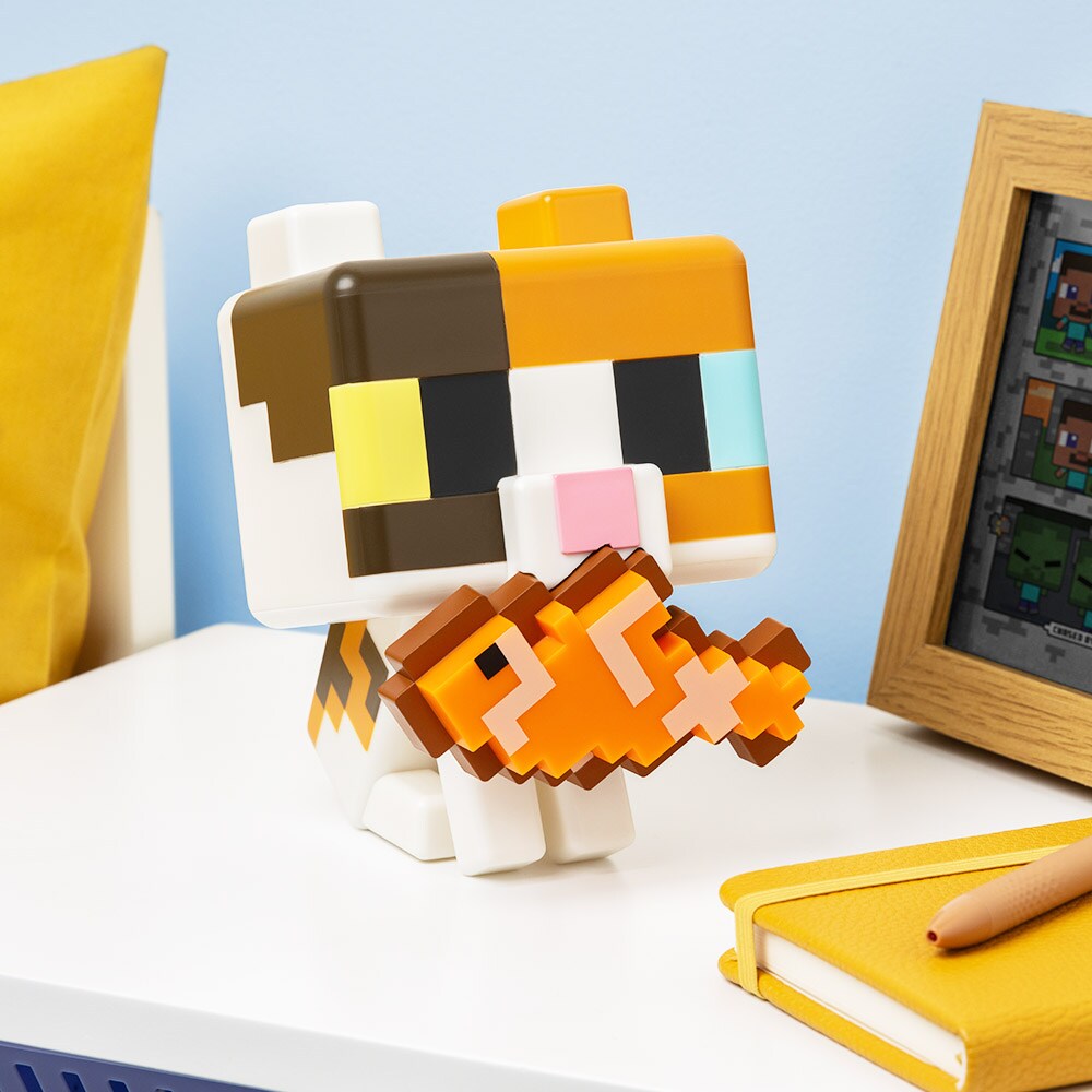 Minecraft Cat GloBuddies Lampa