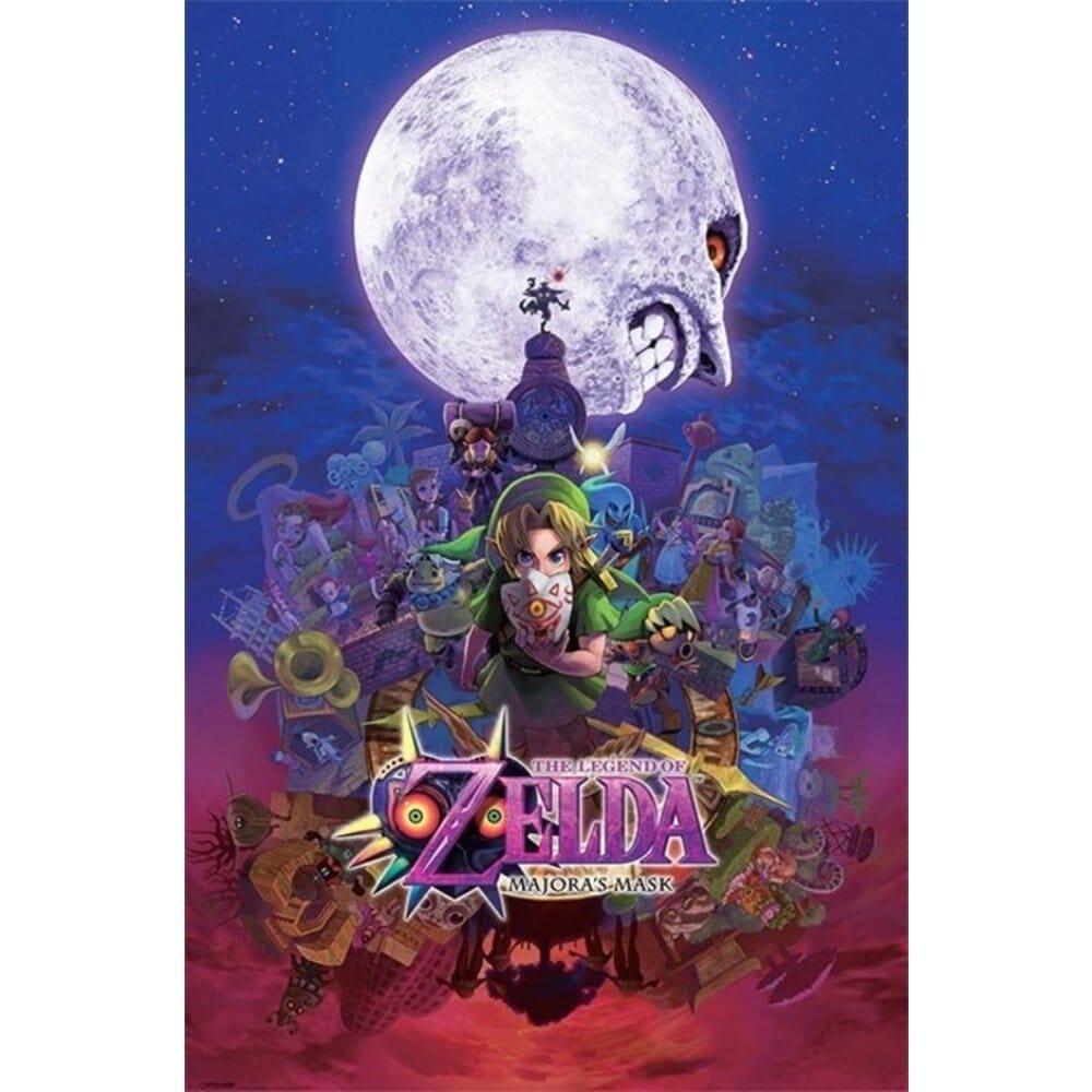 Poster - The Legend of Zelda Majoras Mask 61 x 91,5 cm