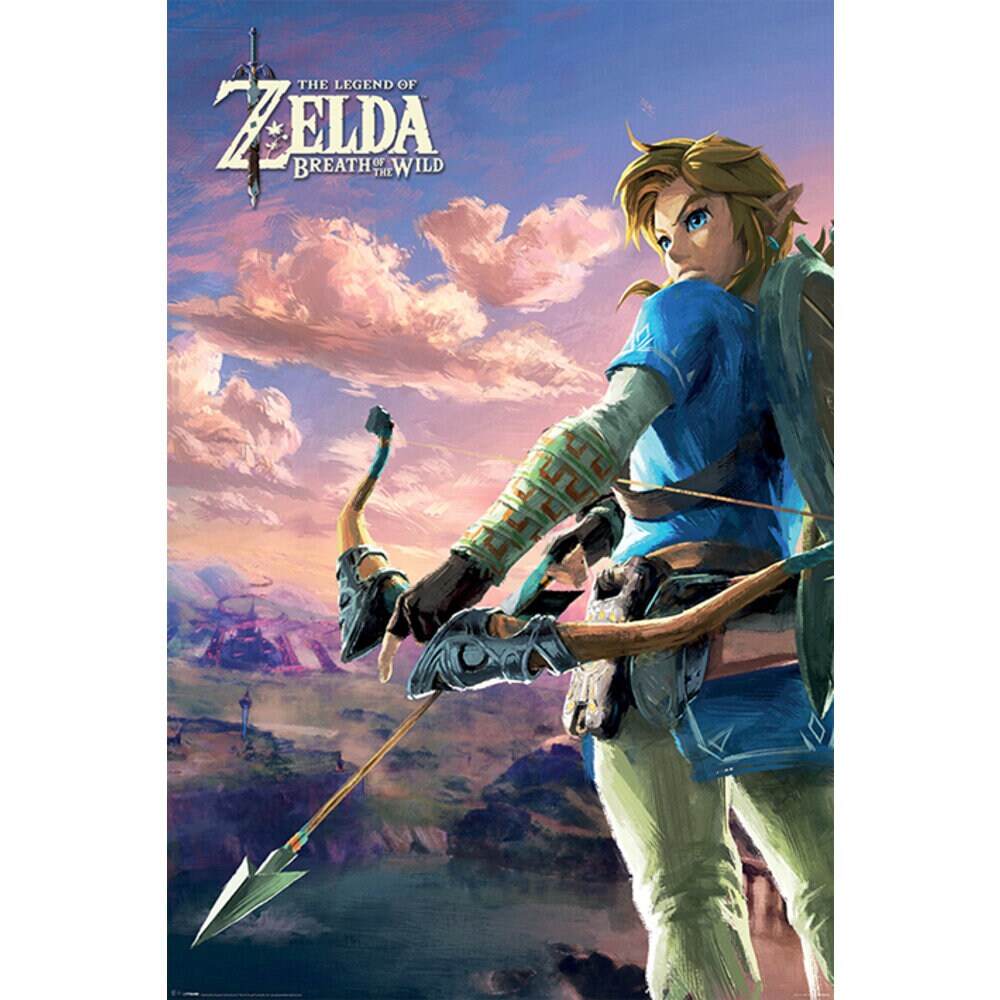Poster - Zelda Breath of the Wild 61 x 91,5 cm