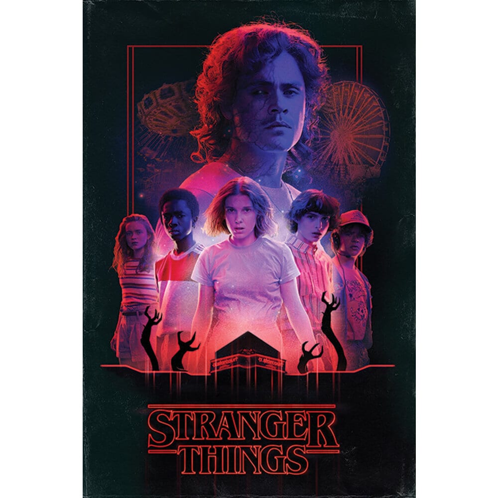 Poster - Stranger Things Horror 61 x 91,5 cm