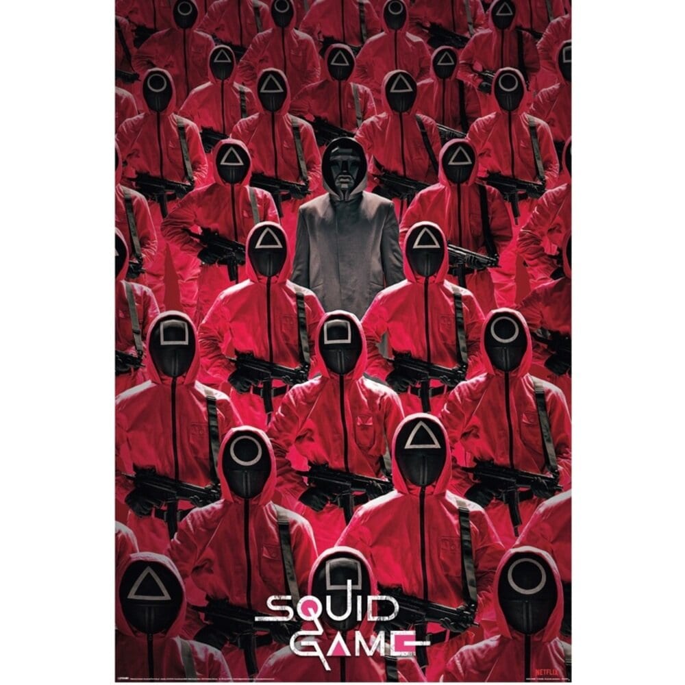 Poster - Squid Game Crowd 61 x 91,5 cm