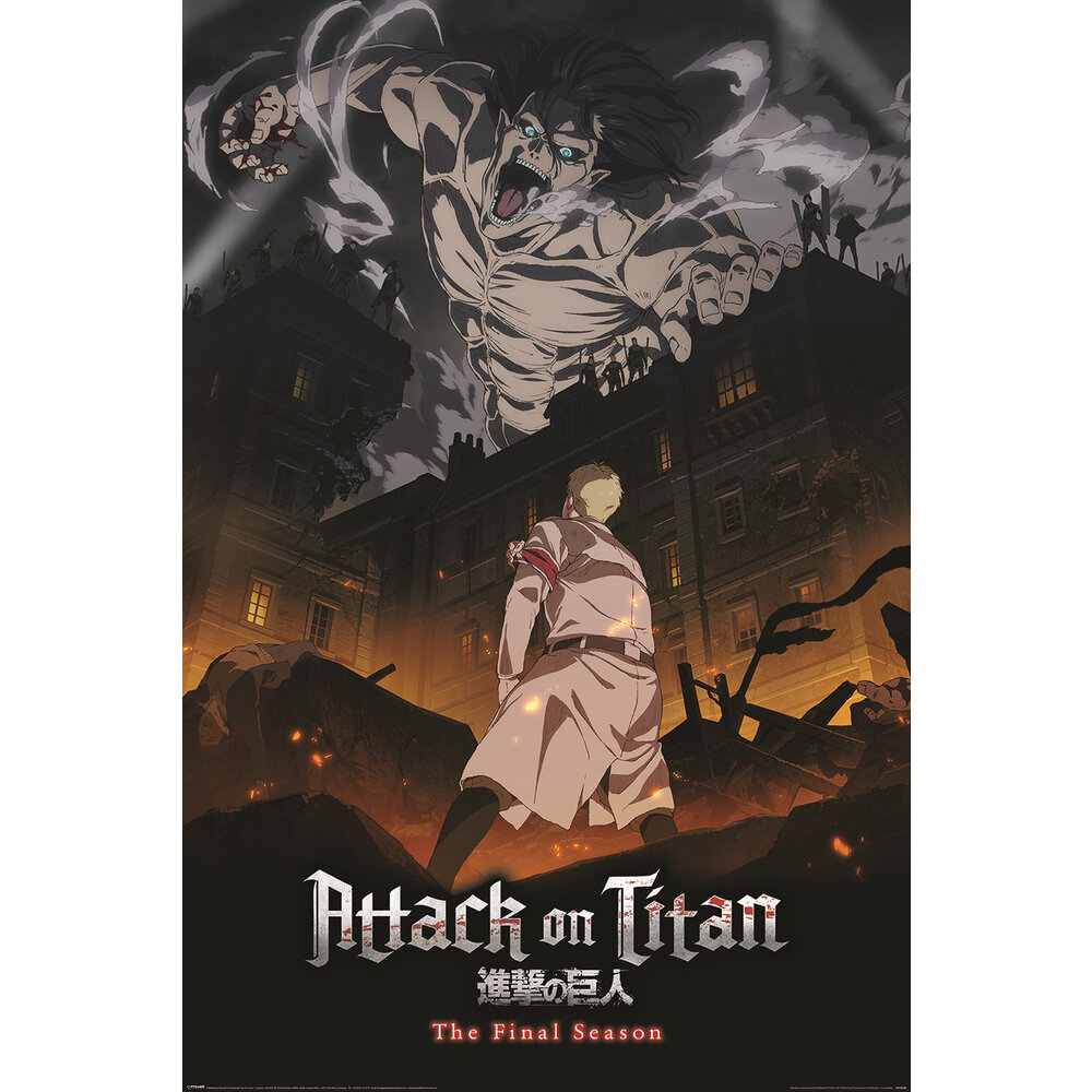 Poster - Attack on Titan Season 4 61 x 91,5 cm