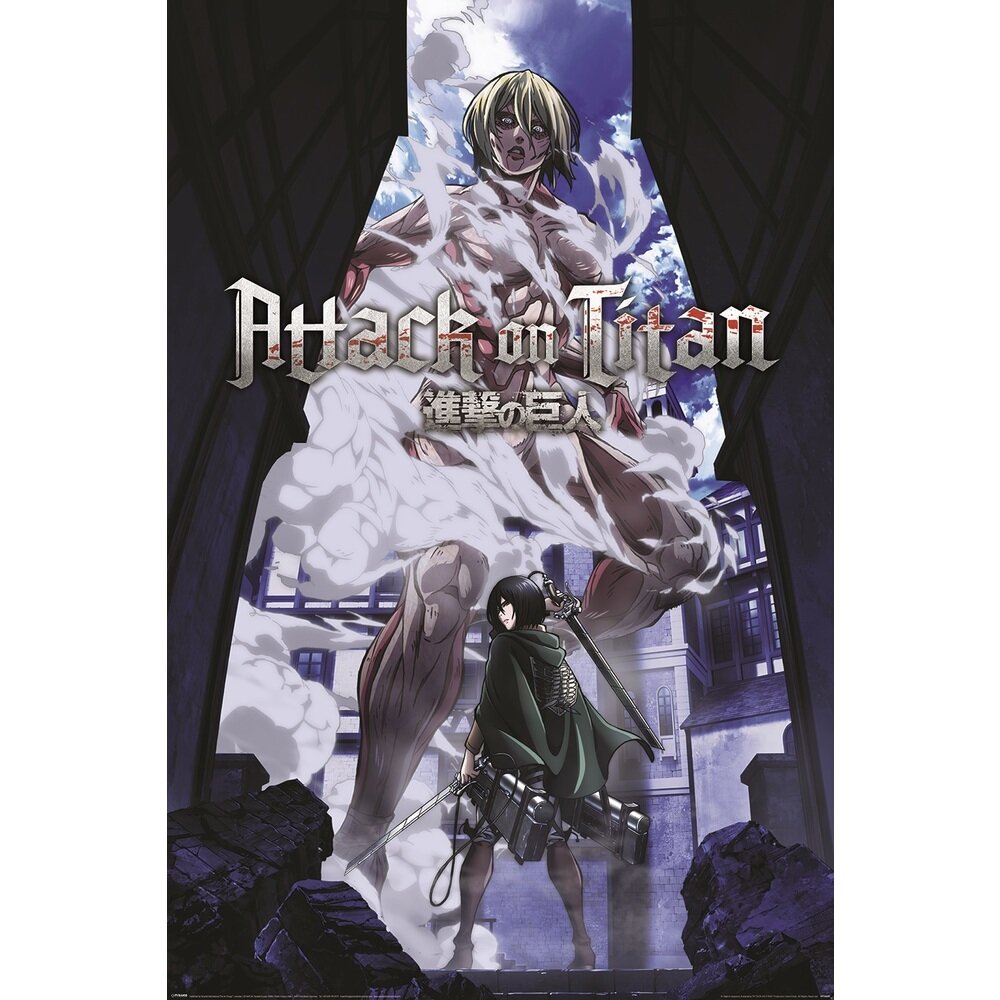 Poster - Attack on Titan Season 3 61 x 91,5 cm