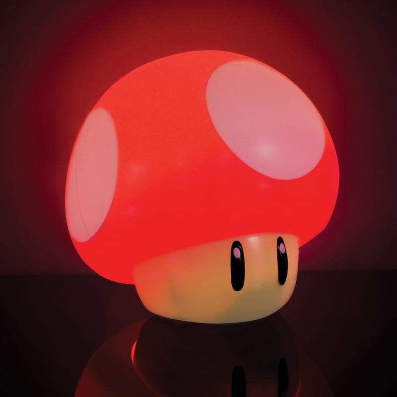 Super Mario - Mushroom Lampa med Ljud