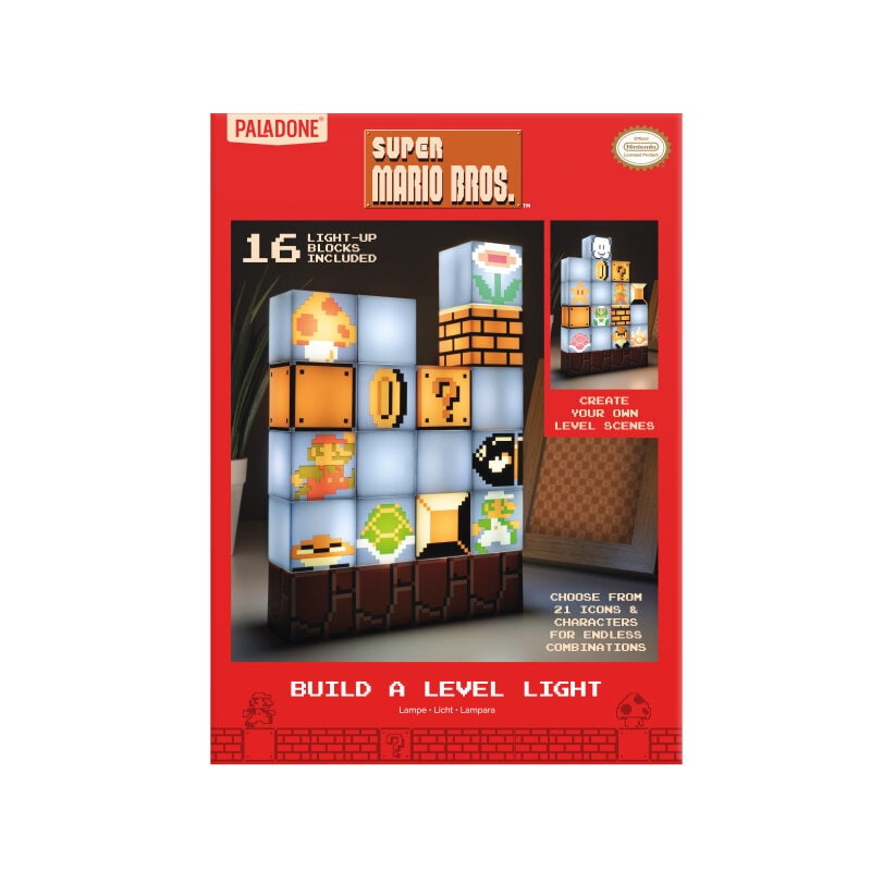 Super Mario Bros - Byggbar Lampa