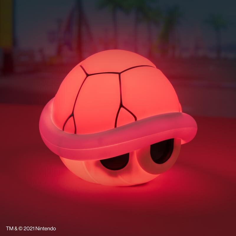 Super Mario - Lampa Red Shell med ljudeffekter