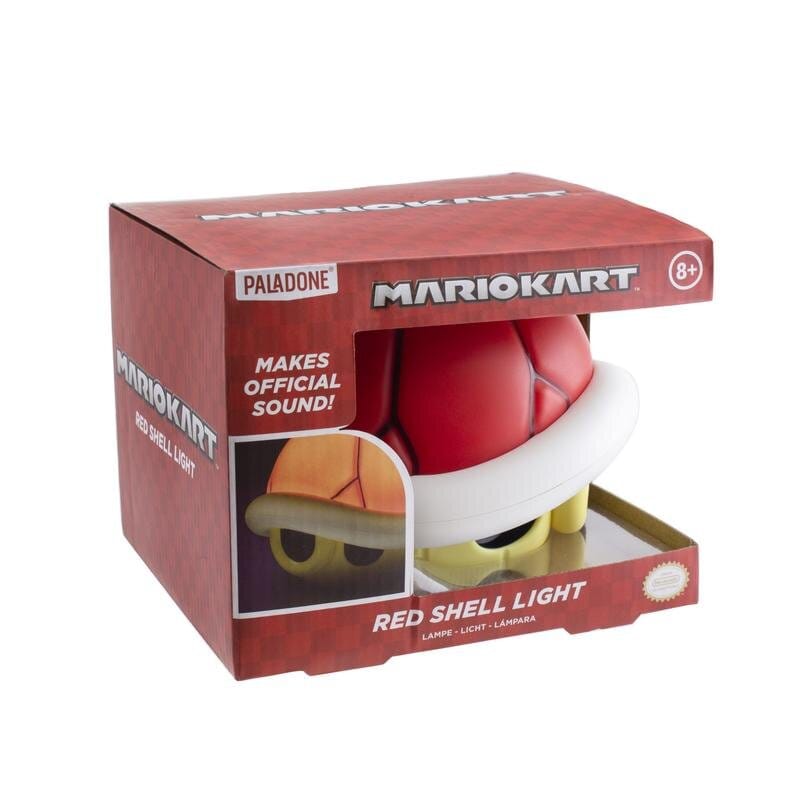 Super Mario - Lampa Red Shell med ljudeffekter