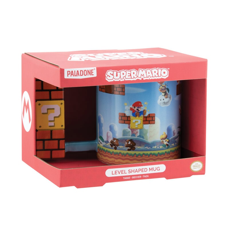 Super Mario Bros, Formad Porslinsmugg Levels