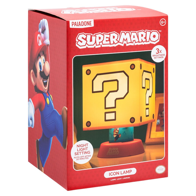 Super Mario Bros - Question Block Lampa