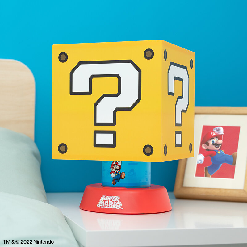 Super Mario Bros - Question Block Lampa