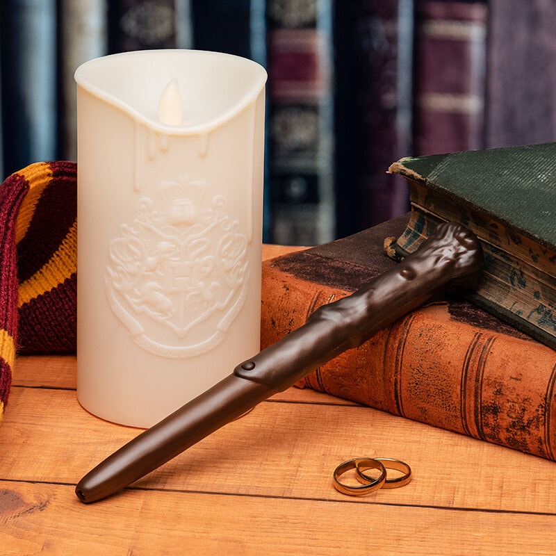 Harry Potter - Stearinljus lampa med trollstav