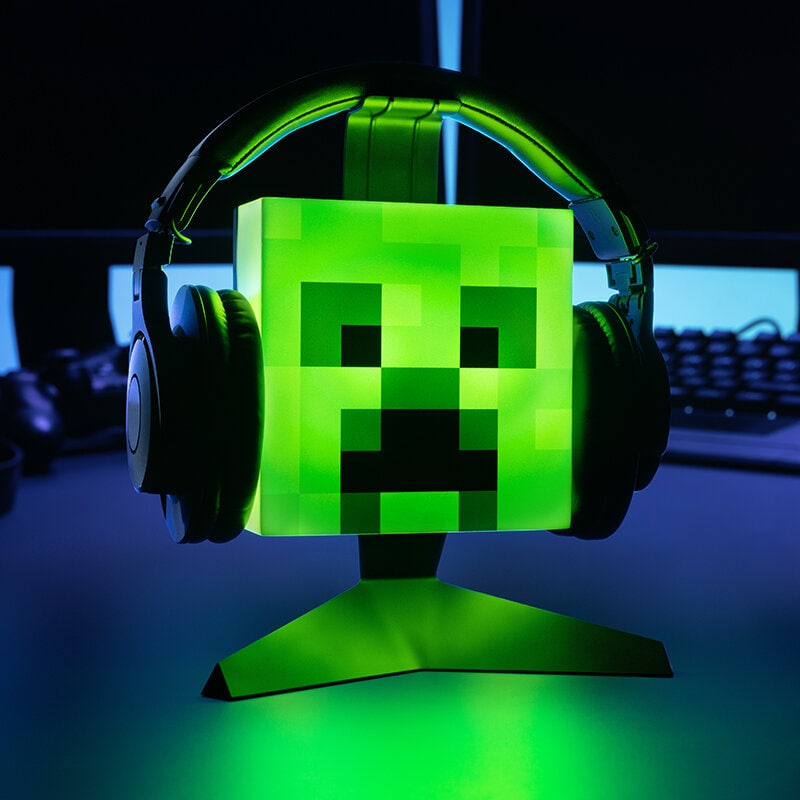 Minecraft - Lampa Creeper Head