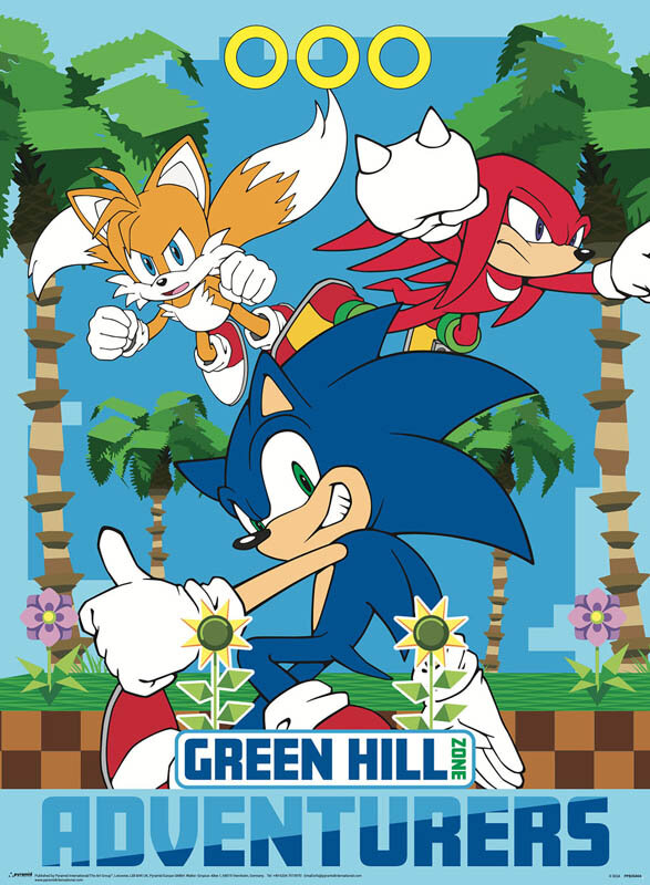 Sonic The Hedgehog Posters 2-pack