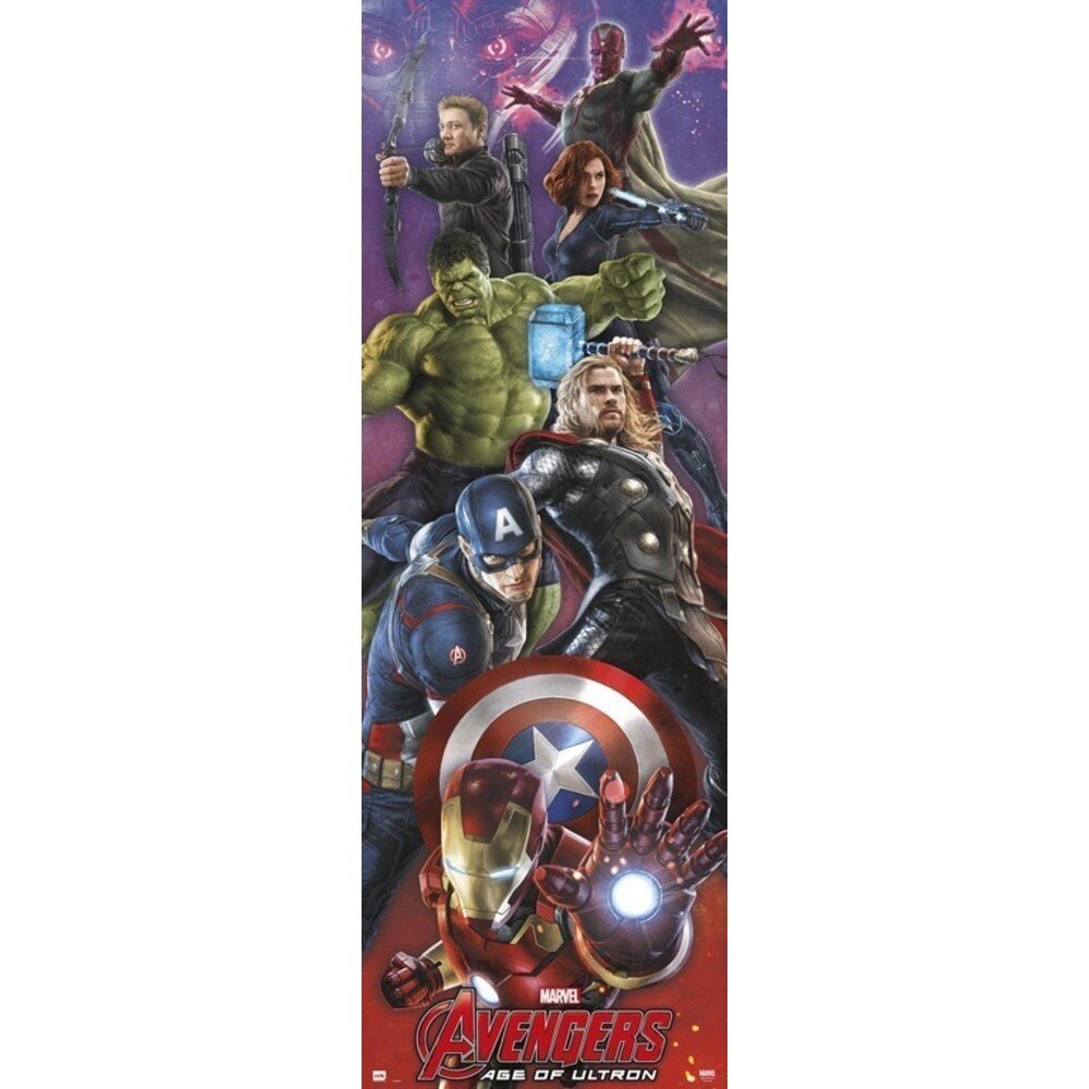 Dörrposter - Marvel Avengers Age of Ultron 53 x 158 cm