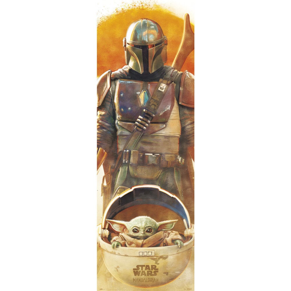 Dörrposter - The Mandalorian 53 x 158 cm