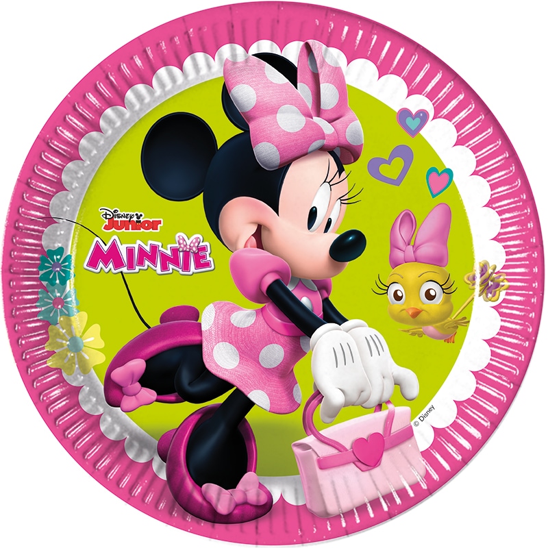 Minnie Happy Helper - Tallrikar 8-pack