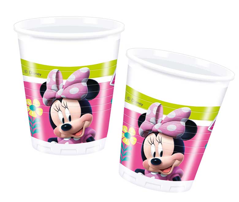 Minnie Happy Helper, Plastmuggar 8-pack