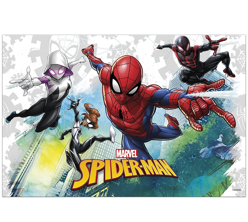 Spiderman Team Up - Bordsduk 120 x 180 cm