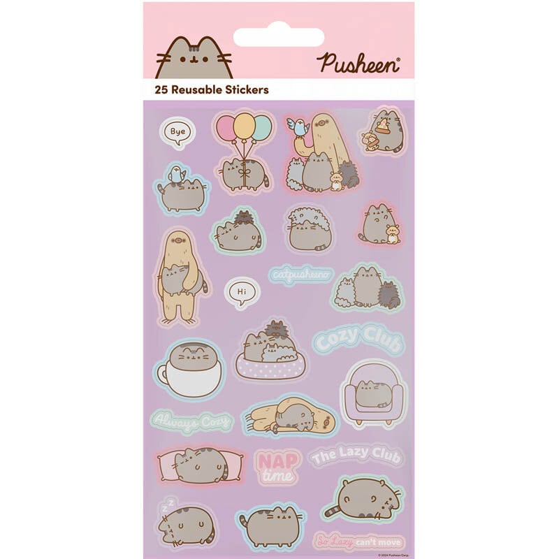 Pusheen Klistermärken 25-pack