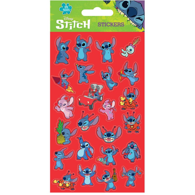 Lilo & Stitch Klistermärken 25-pack