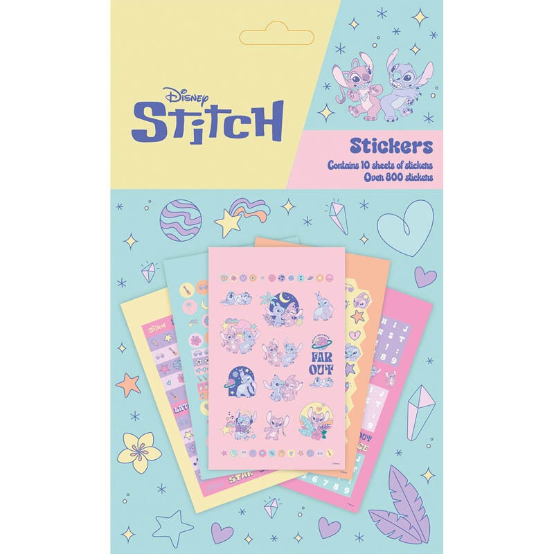 Stitch & Angel Klistermärken 800-pack