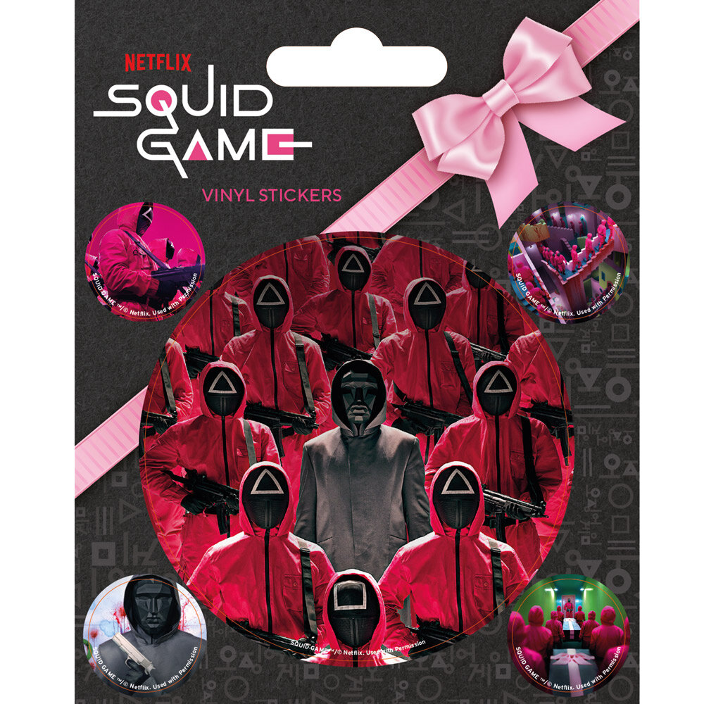 Squid Game - Vinyl Stickers 5-pack