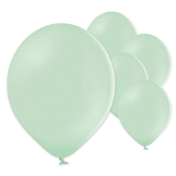 Ballonger Pistagegrön Pastell 30 cm, 50-pack