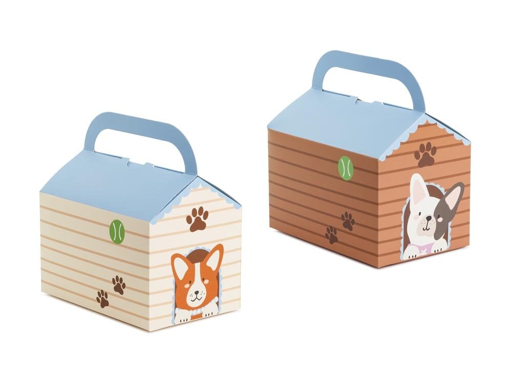 Partyboxar Hundhus 6-pack