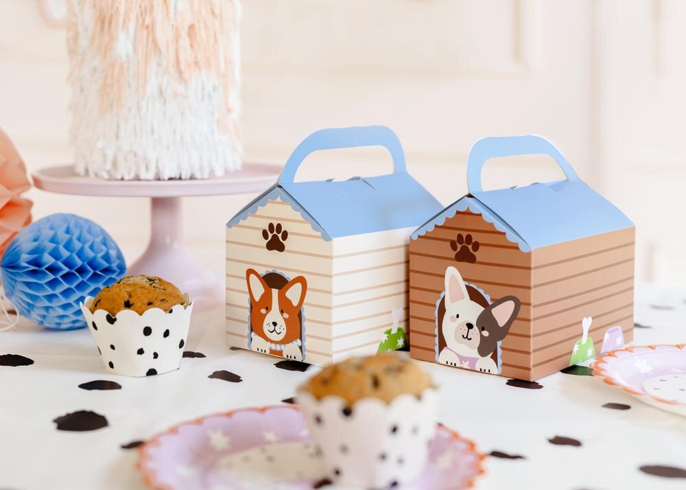 Partyboxar Hundhus 6-pack